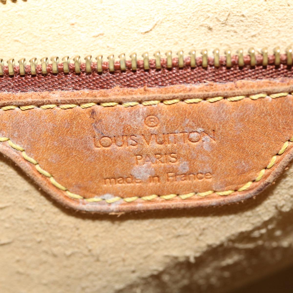 LOUIS VUITTON Monogram Looping GM Shoulder Bag M51145 LV 31153