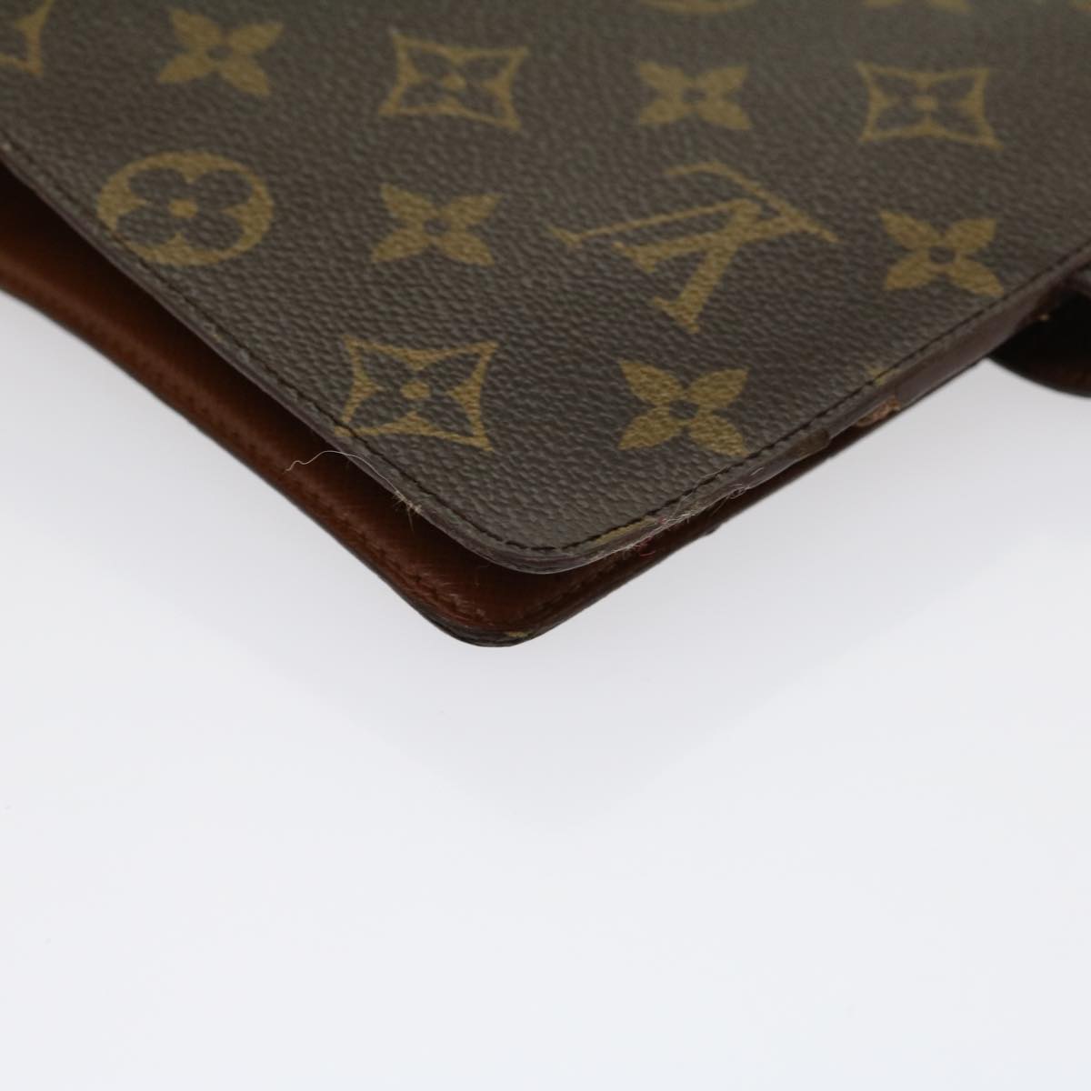 LOUIS VUITTON Monogram Agenda MM Day Planner Cover R20105 LV 31195