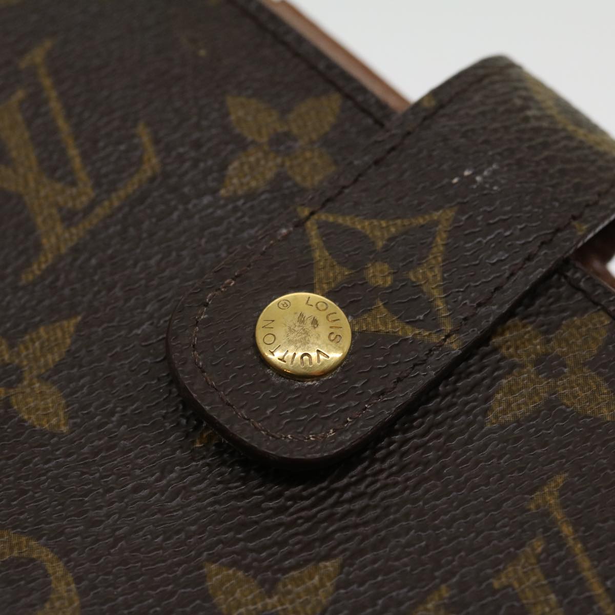 LOUIS VUITTON Monogram Agenda MM Day Planner Cover R20105 LV 31195