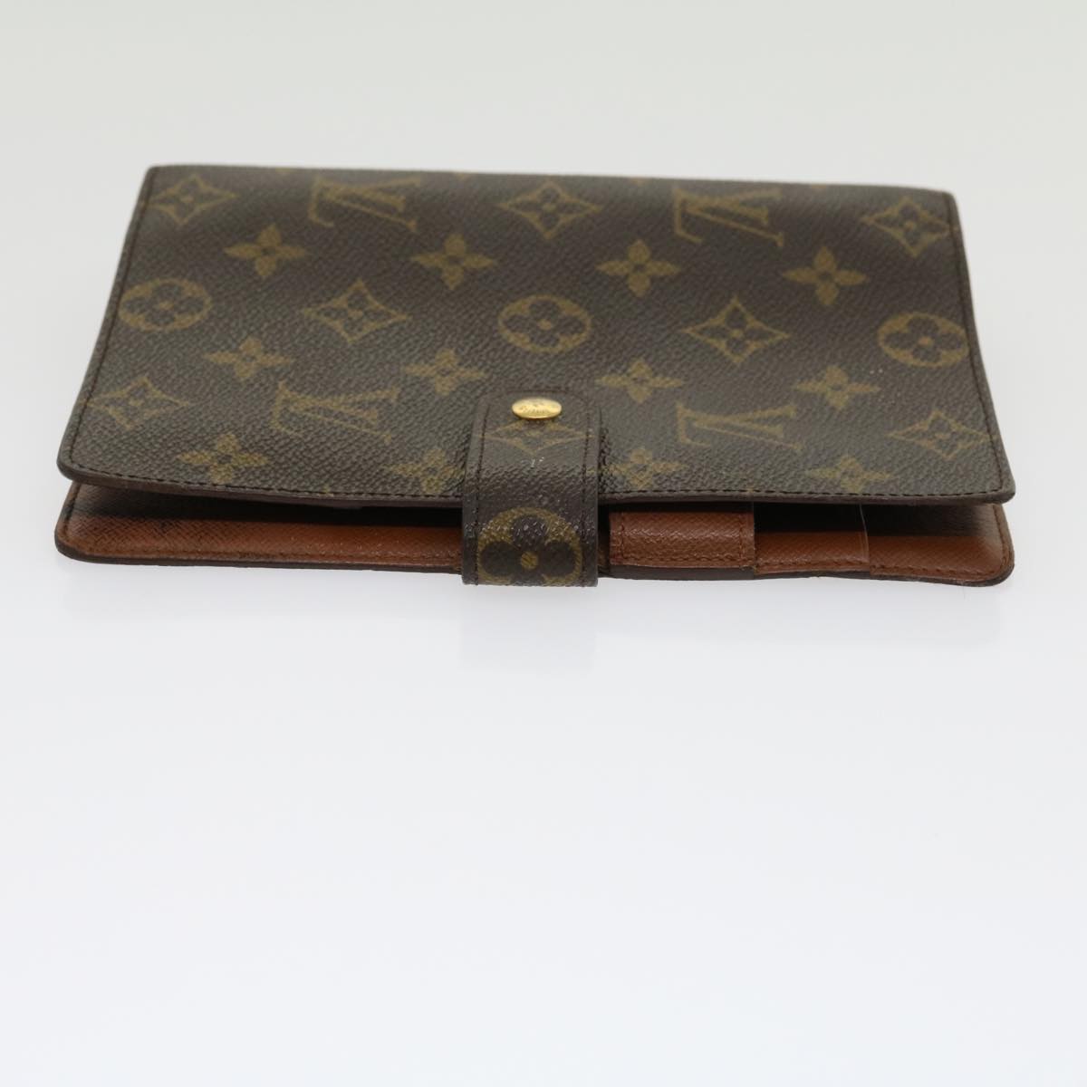 LOUIS VUITTON Monogram Agenda MM Day Planner Cover R20105 LV 31195