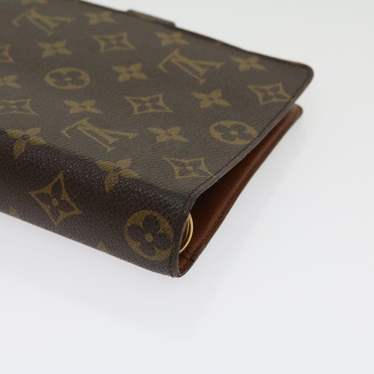 LOUIS VUITTON Monogram Agenda MM Day Planner Cover R20105 LV 31195