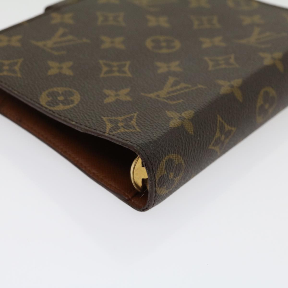 LOUIS VUITTON Monogram Agenda MM Day Planner Cover R20105 LV 31195