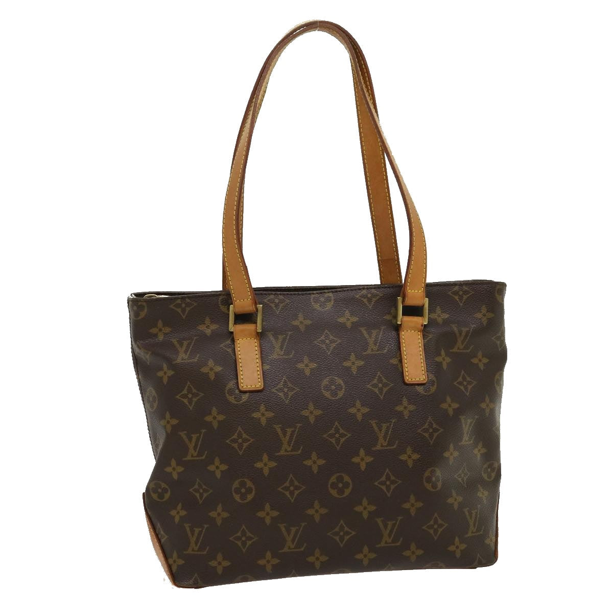 LOUIS VUITTON Monogram Cabas Piano Tote Bag M51148 LV 31212
