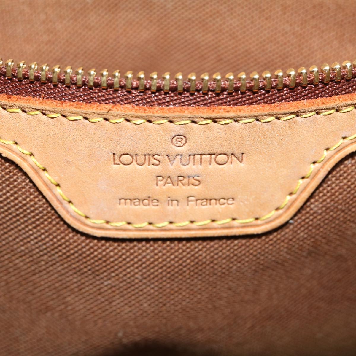 LOUIS VUITTON Monogram Cabas Piano Tote Bag M51148 LV 31212