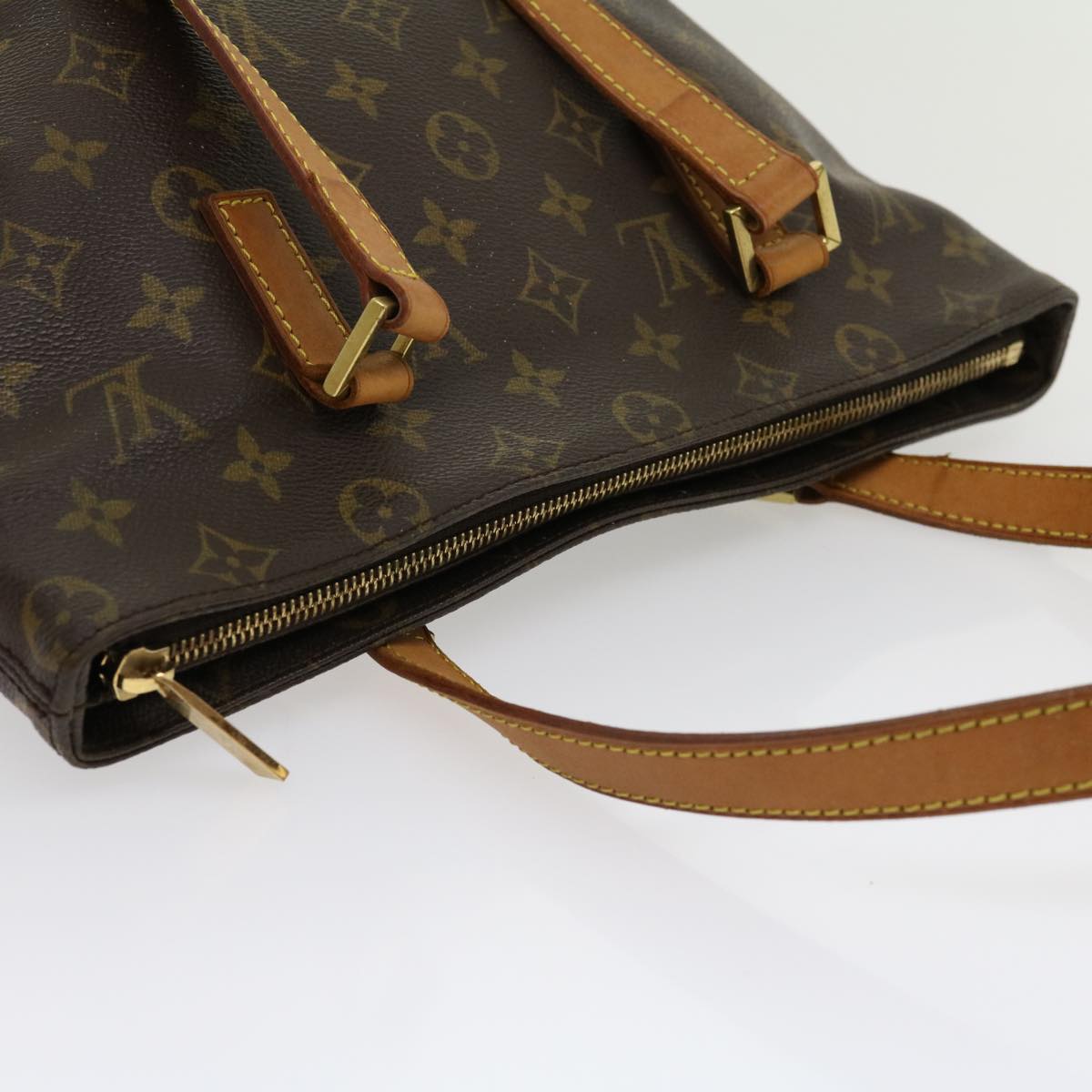 LOUIS VUITTON Monogram Cabas Piano Tote Bag M51148 LV 31212