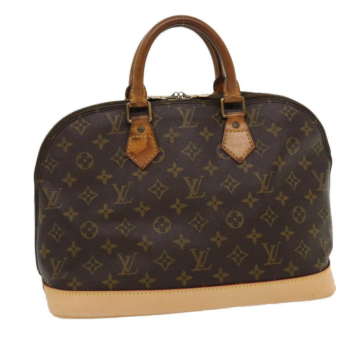 LOUIS VUITTON Monogram Alma Hand Bag M51130 LV 31215