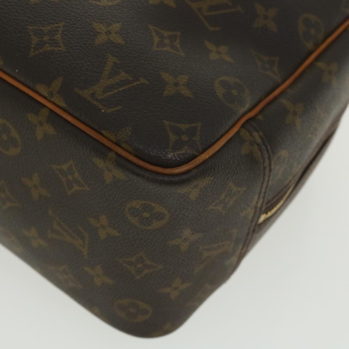 LOUIS VUITTON Monogram Deauville Hand Bag M47270 LV 31226
