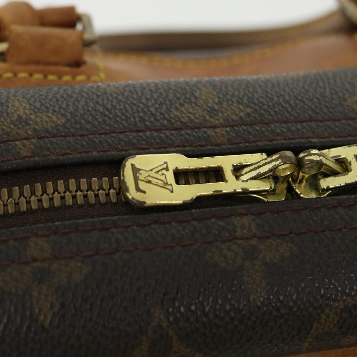 LOUIS VUITTON Monogram Deauville Hand Bag M47270 LV 31226