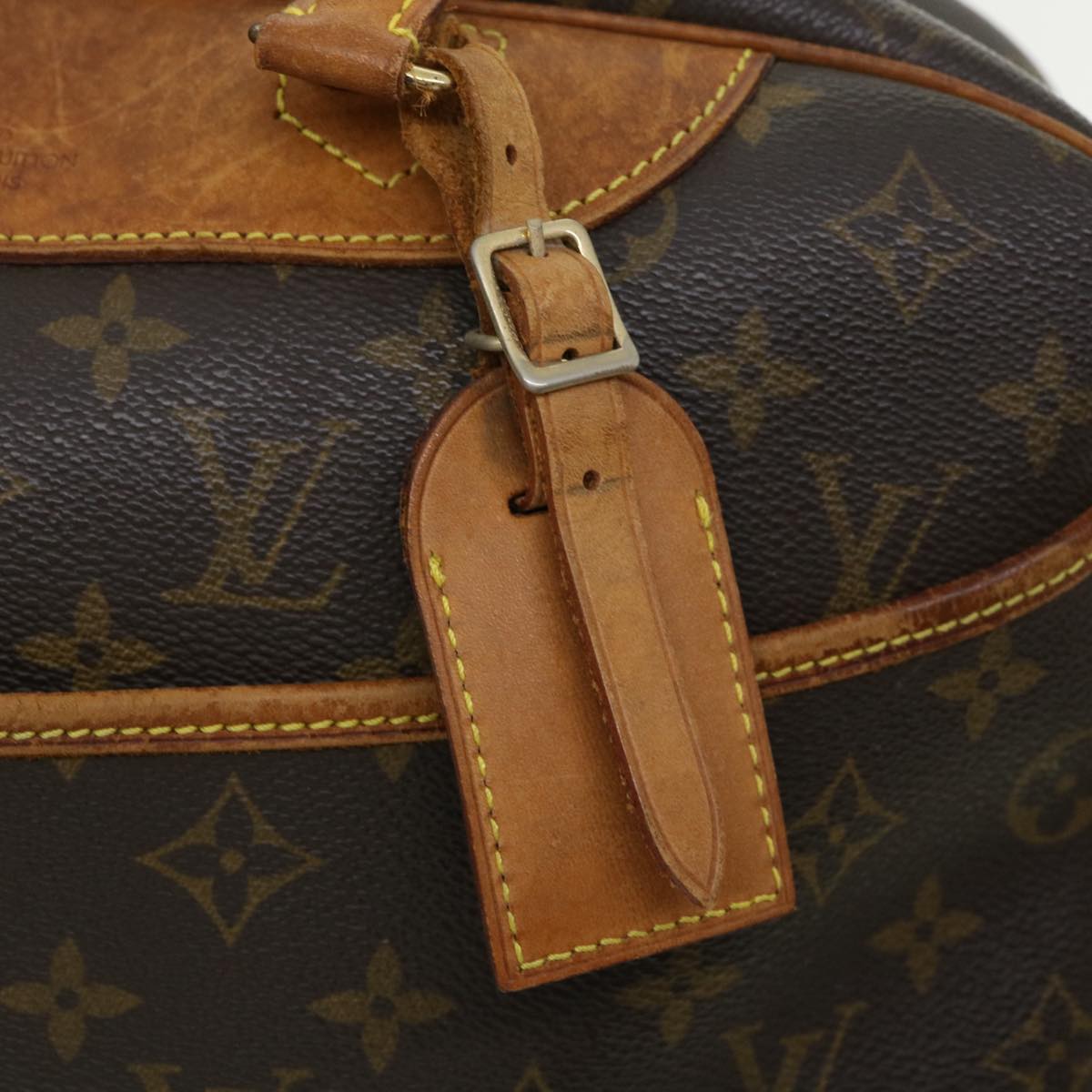 LOUIS VUITTON Monogram Deauville Hand Bag M47270 LV 31226