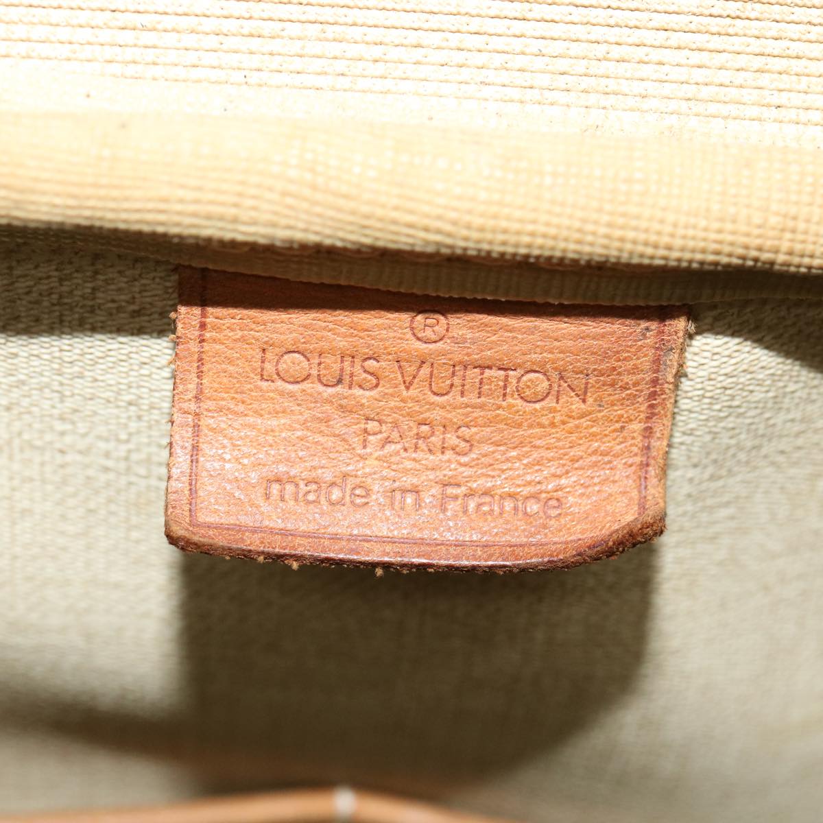 LOUIS VUITTON Monogram Deauville Hand Bag M47270 LV 31226