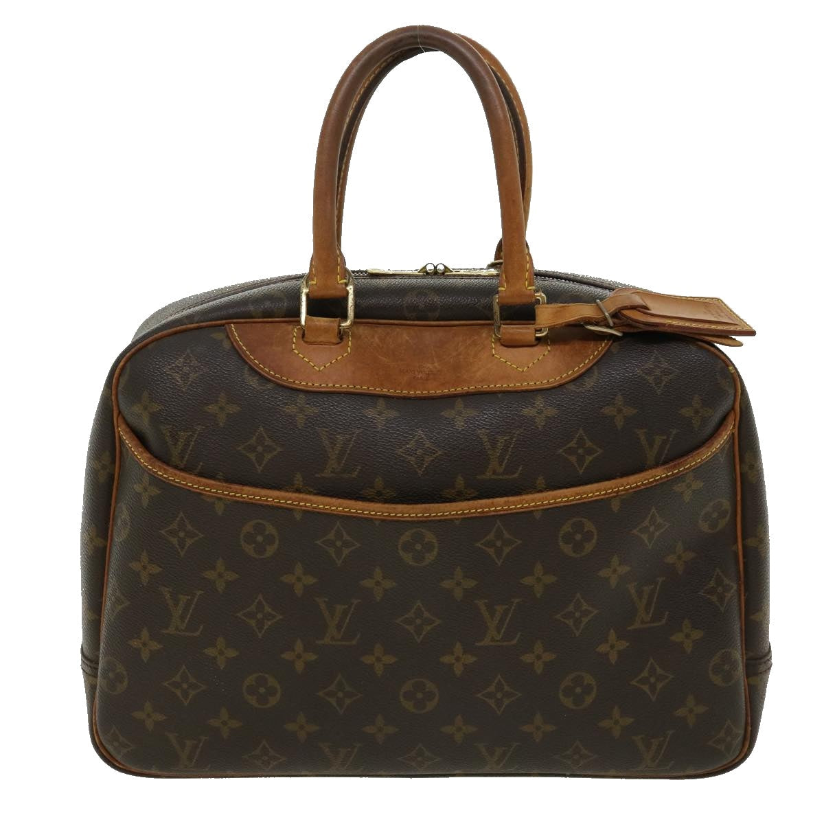 LOUIS VUITTON Monogram Deauville Hand Bag M47270 LV 31226