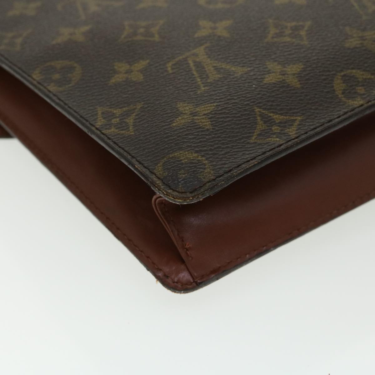 LOUIS VUITTON Monogram Monceau Hand Bag M51185 LV 31231