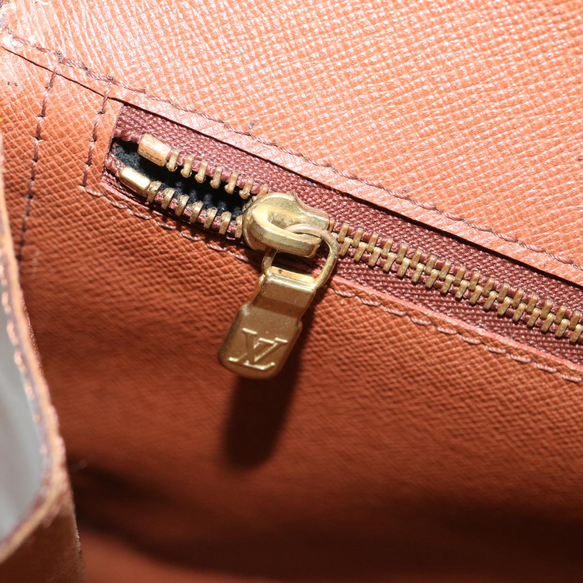 LOUIS VUITTON Monogram Monceau Hand Bag M51185 LV 31231