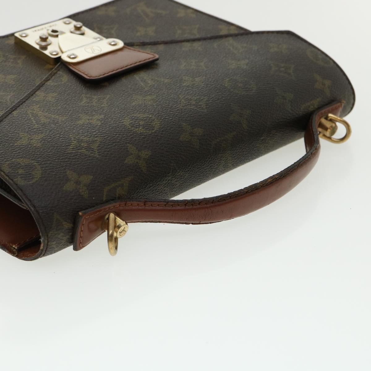 LOUIS VUITTON Monogram Monceau Hand Bag M51185 LV 31231