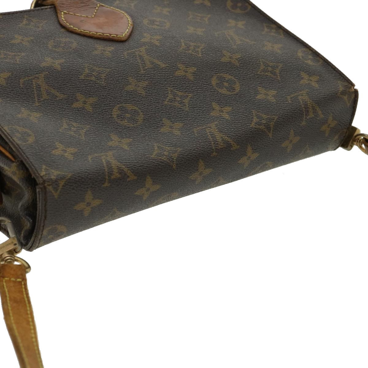 LOUIS VUITTON Monogram Cartouchiere GM Shoulder Bag M51252 LV 31245