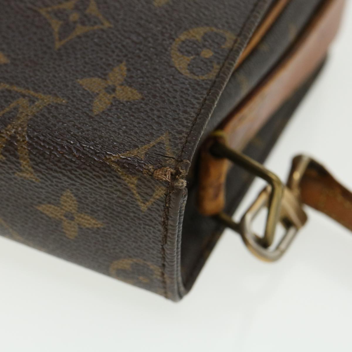 LOUIS VUITTON Monogram Cartouchiere GM Shoulder Bag M51252 LV 31245