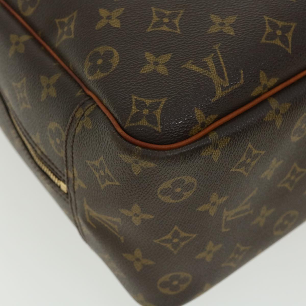 LOUIS VUITTON Monogram Deauville Hand Bag M47270 LV 31249
