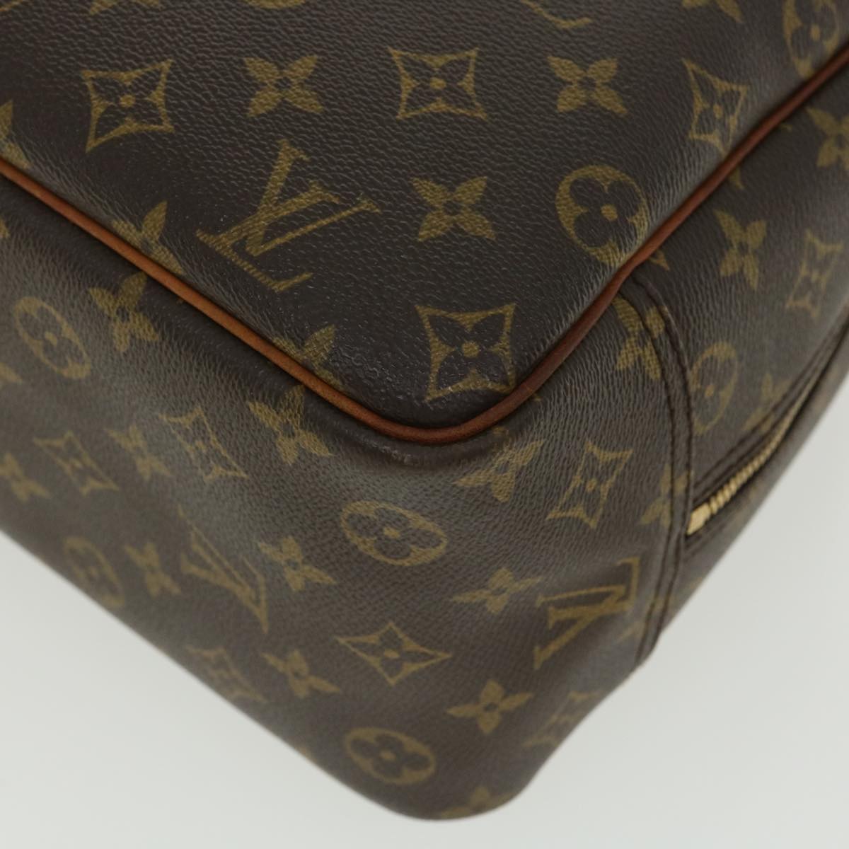LOUIS VUITTON Monogram Deauville Hand Bag M47270 LV 31249