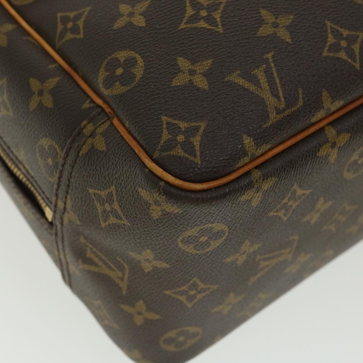 LOUIS VUITTON Monogram Deauville Hand Bag M47270 LV 31249
