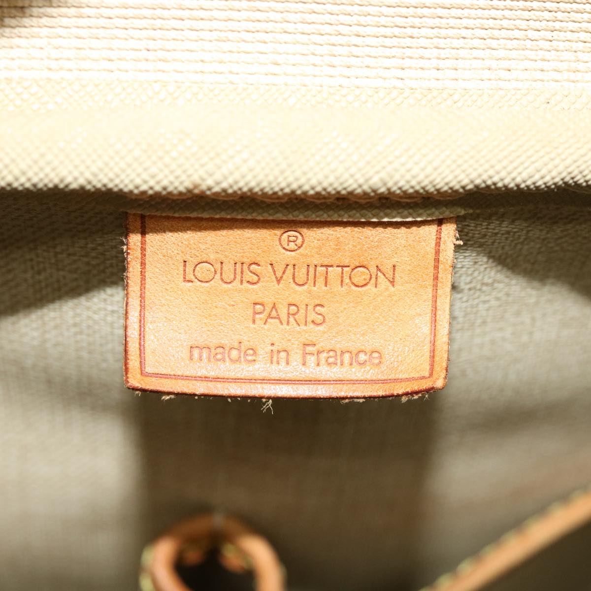 LOUIS VUITTON Monogram Deauville Hand Bag M47270 LV 31249