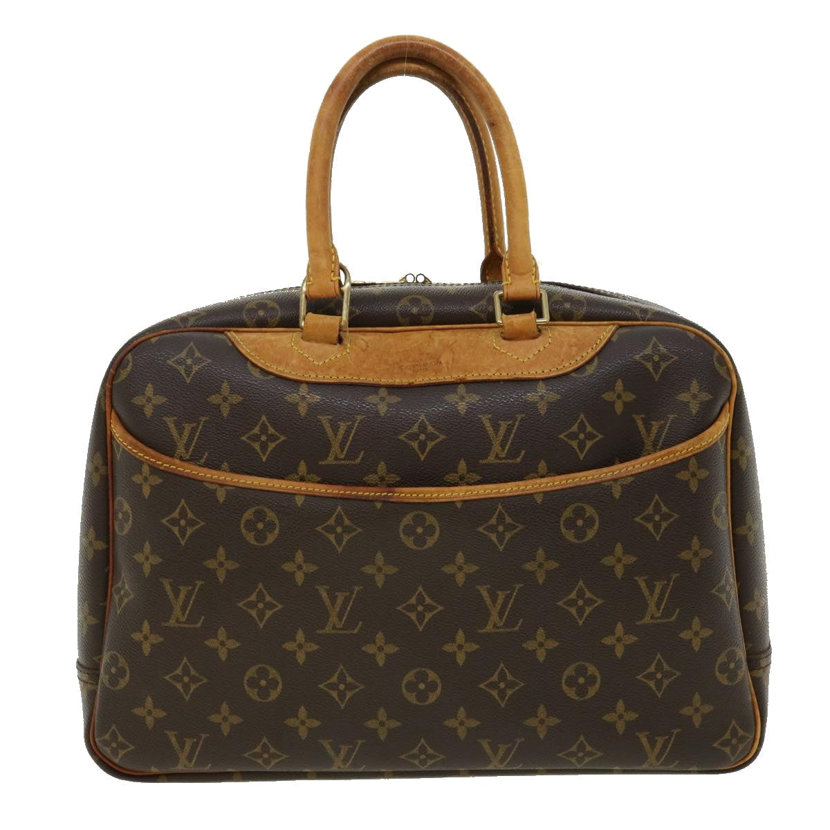 LOUIS VUITTON Monogram Deauville Hand Bag M47270 LV 31249