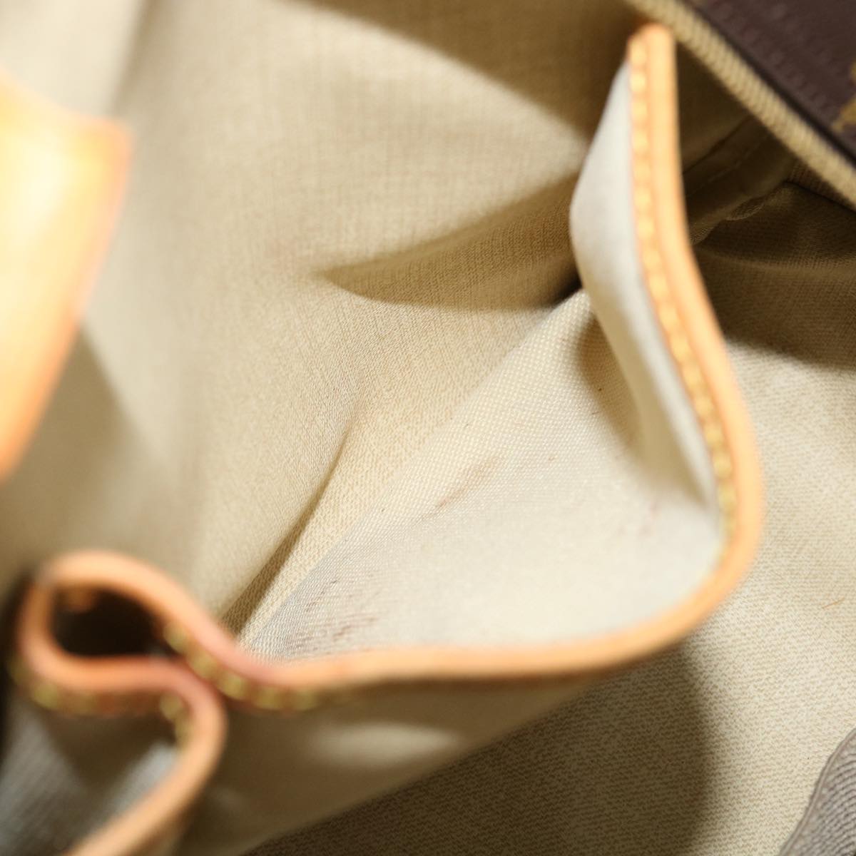 LOUIS VUITTON Monogram Deauville Hand Bag M47270 LV 31249