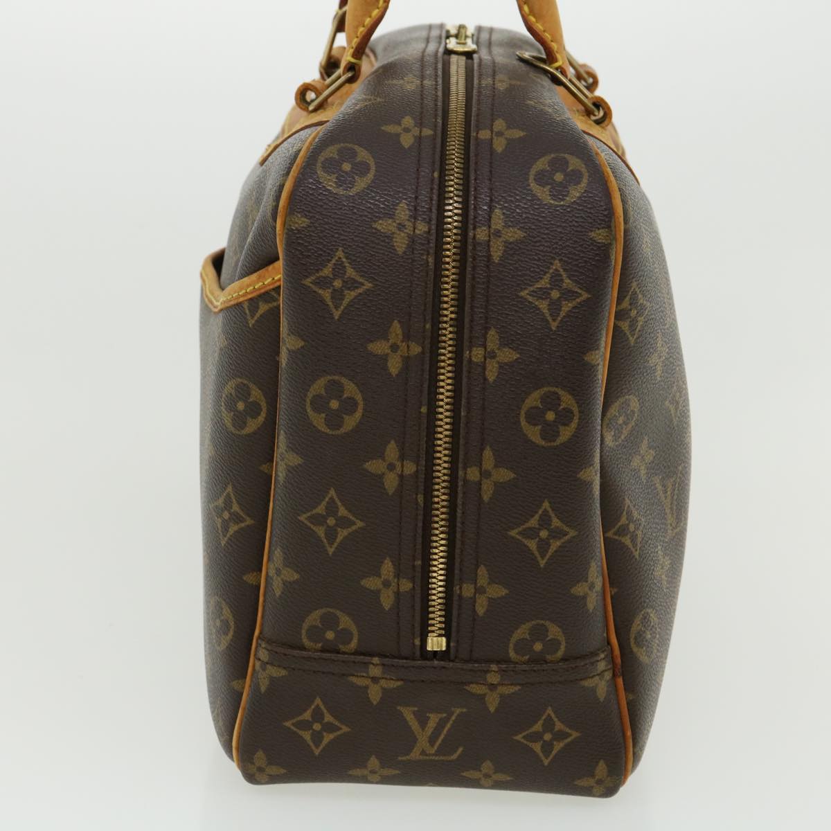 LOUIS VUITTON Monogram Deauville Hand Bag M47270 LV 31249