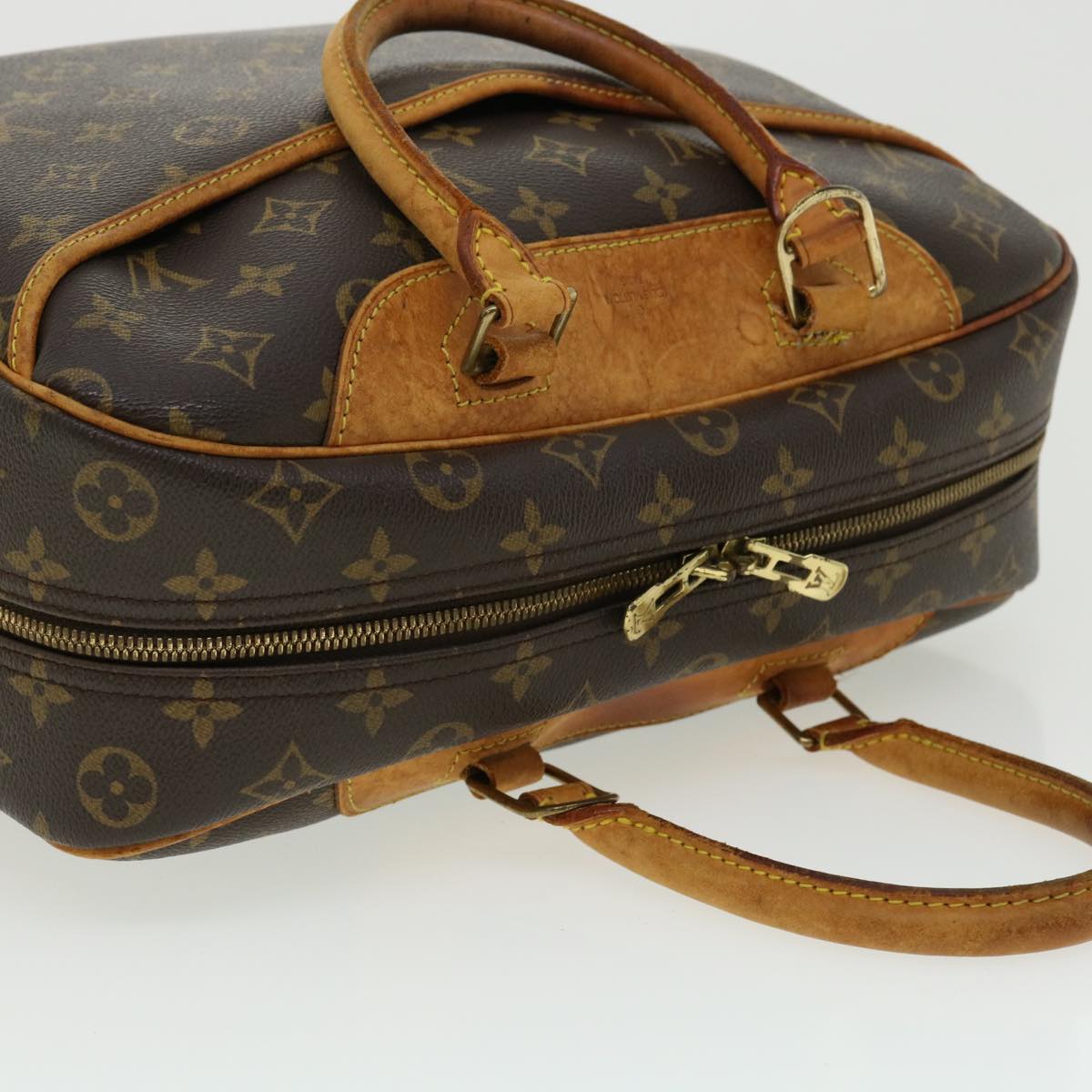 LOUIS VUITTON Monogram Deauville Hand Bag M47270 LV 31249