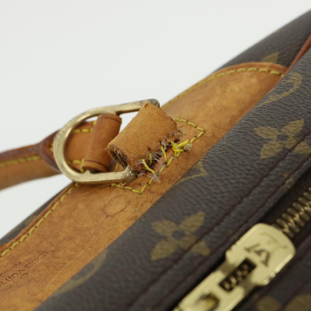LOUIS VUITTON Monogram Deauville Hand Bag M47270 LV 31249