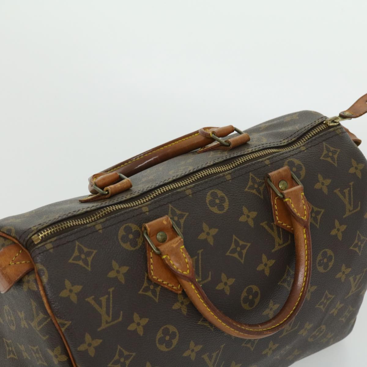 LOUIS VUITTON Monogram Speedy 30 Hand Bag M41526 LV 31269