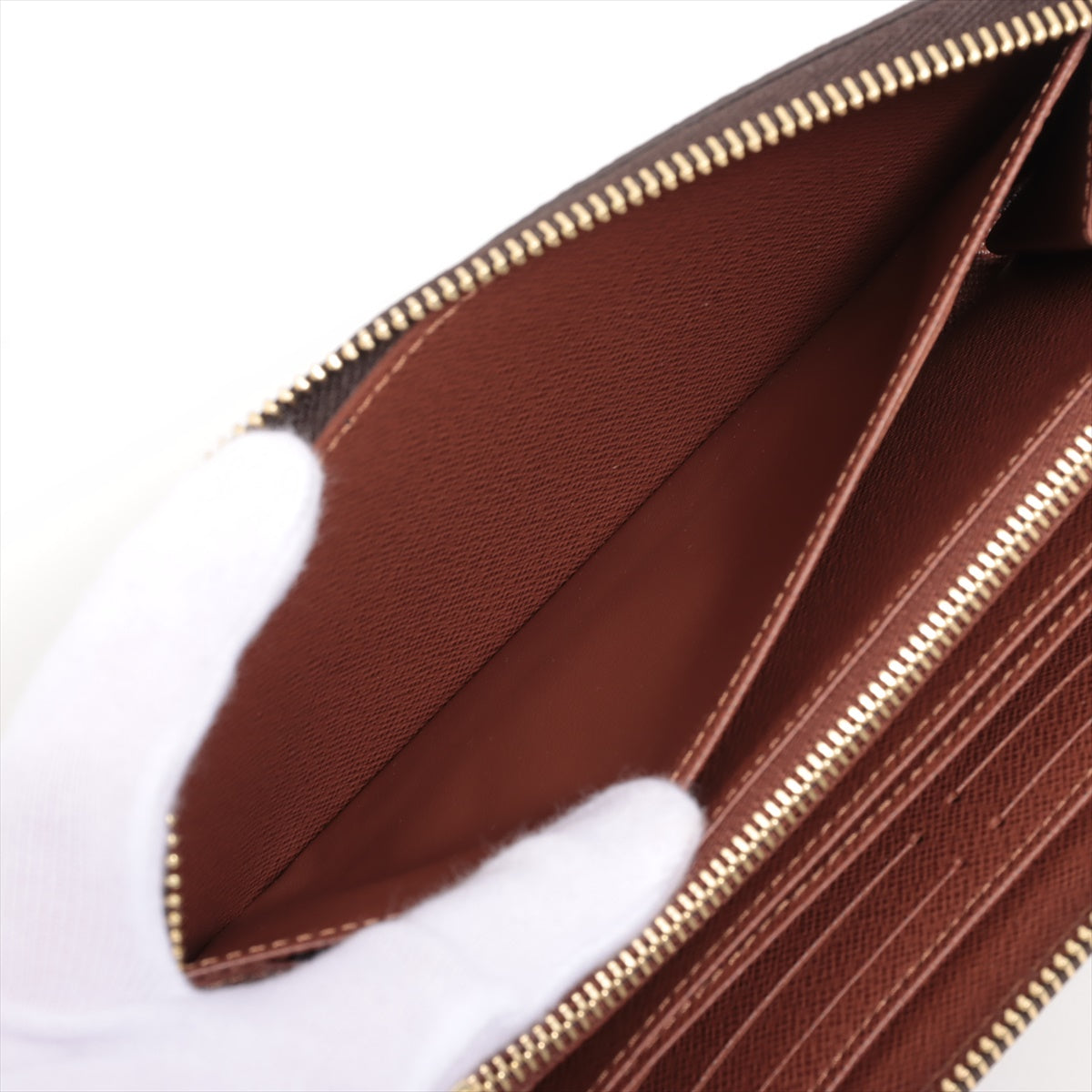 Louis Vuitton monogram zipper wallet M42616 round zipper wallet  reaction    store
