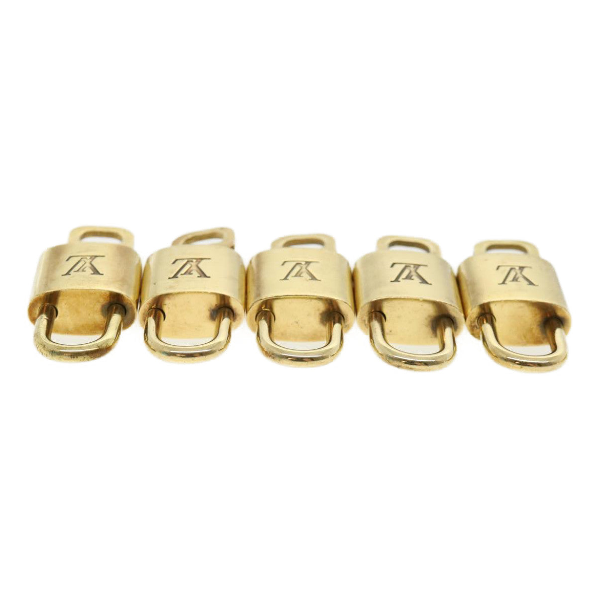 LOUIS VUITTON Padlock 10set Padlock Gold Tone LV 31332