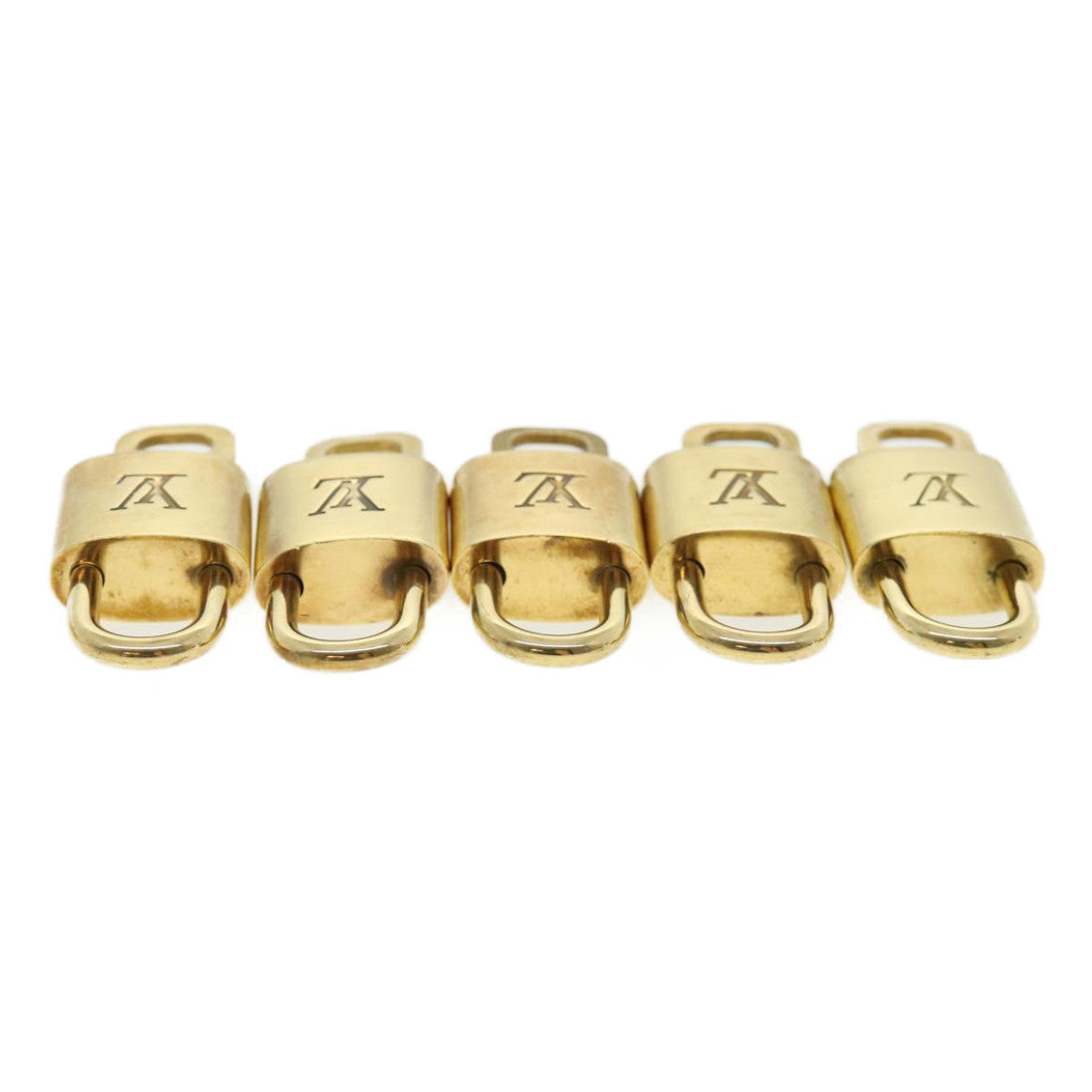 LOUIS VUITTON Padlock 10set Padlock Gold Tone LV 31332