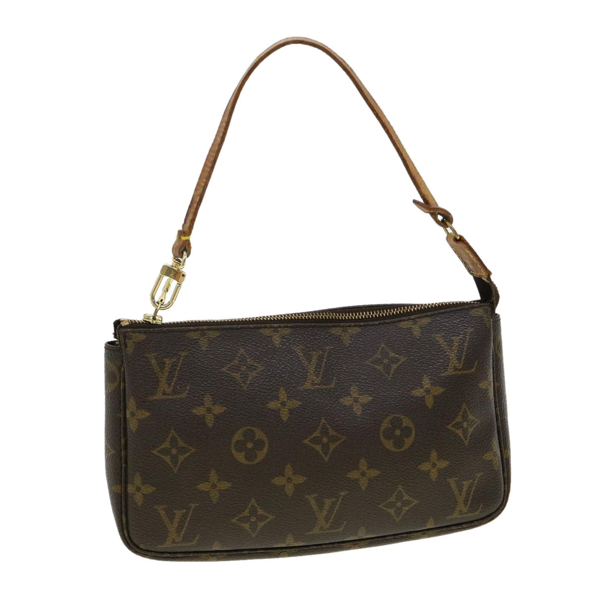LOUIS VUITTON Monogram Pochette Accessoires Pouch M51980 LV 31334
