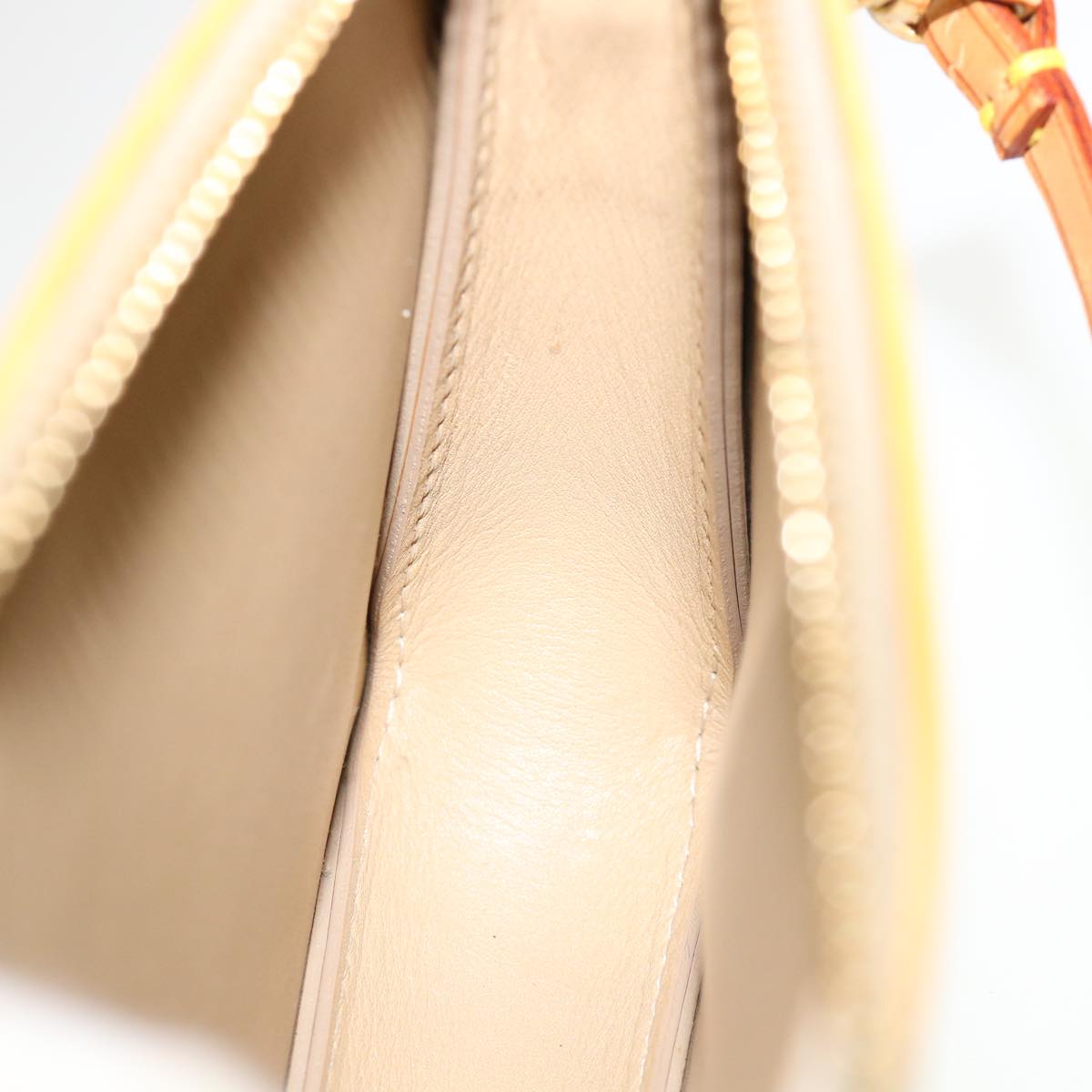 LOUIS VUITTON Monogram Vernis Lexington Accessory Pouch Beige M91010 31340