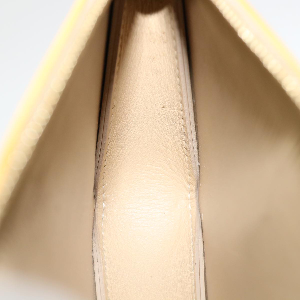 LOUIS VUITTON Monogram Vernis Lexington Accessory Pouch Beige M91010 31340