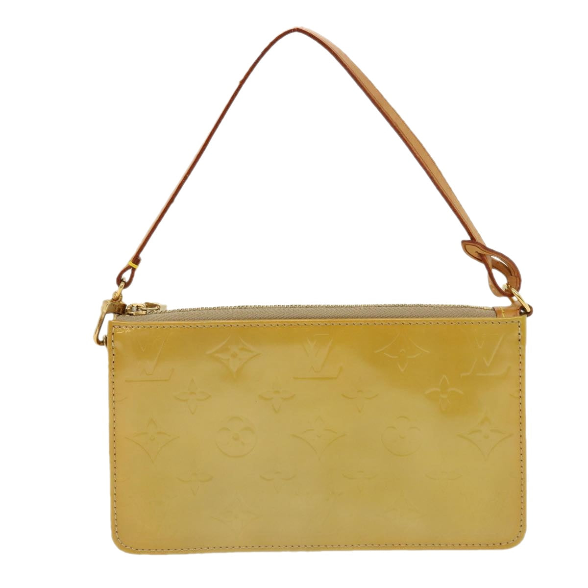 LOUIS VUITTON Monogram Vernis Lexington Accessory Pouch Beige M91010 31340