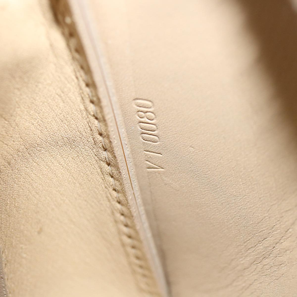 LOUIS VUITTON Monogram Vernis Lexington Accessory Pouch Beige M91010 31340