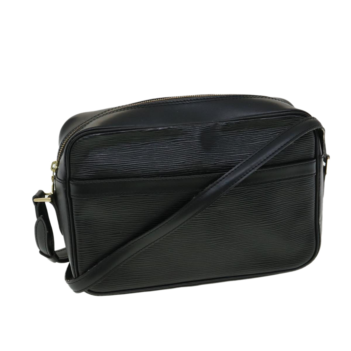 LOUIS VUITTON Epi Trocadero 27 Shoulder Bag Black M52312 LV 31362