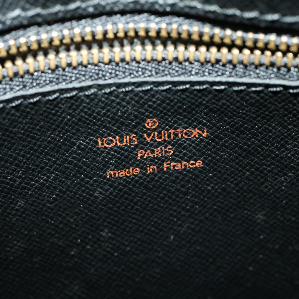 LOUIS VUITTON Epi Trocadero 27 Shoulder Bag Black M52312 LV 31362