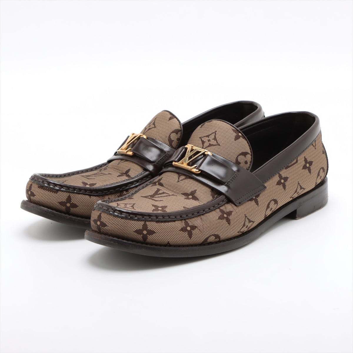 Louis Vuitton Main Line 23 Years Canvas  Leather  7 Men Brown FA0223 Monogram LV Logo