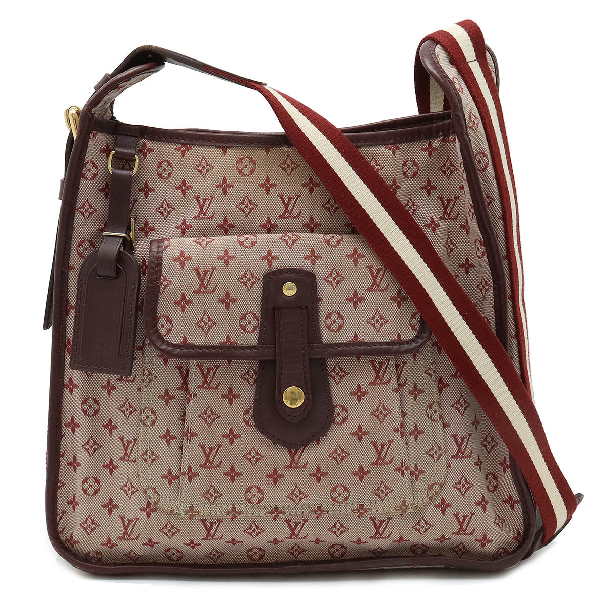 Louis Vuitton Louis Vuitton Monogram Mini Buzz Marrakech Shoulder Bag Slip Leather Sleeve Cherry M92321