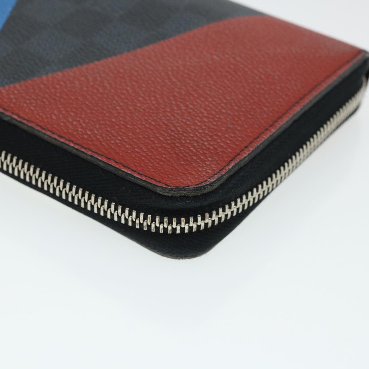 LOUIS VUITTON Damier Cobalt AmericasCup Zippy Organizer Long Wallet N41631 31431