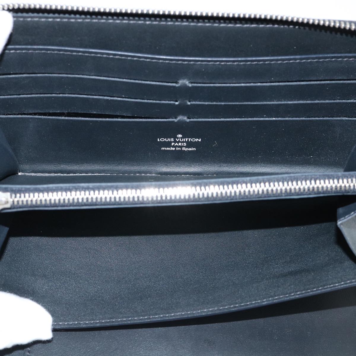 LOUIS VUITTON Damier Cobalt AmericasCup Zippy Organizer Long Wallet N41631 31431