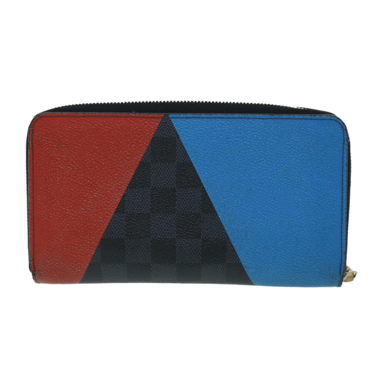 LOUIS VUITTON Damier Cobalt AmericasCup Zippy Organizer Long Wallet N41631 31431