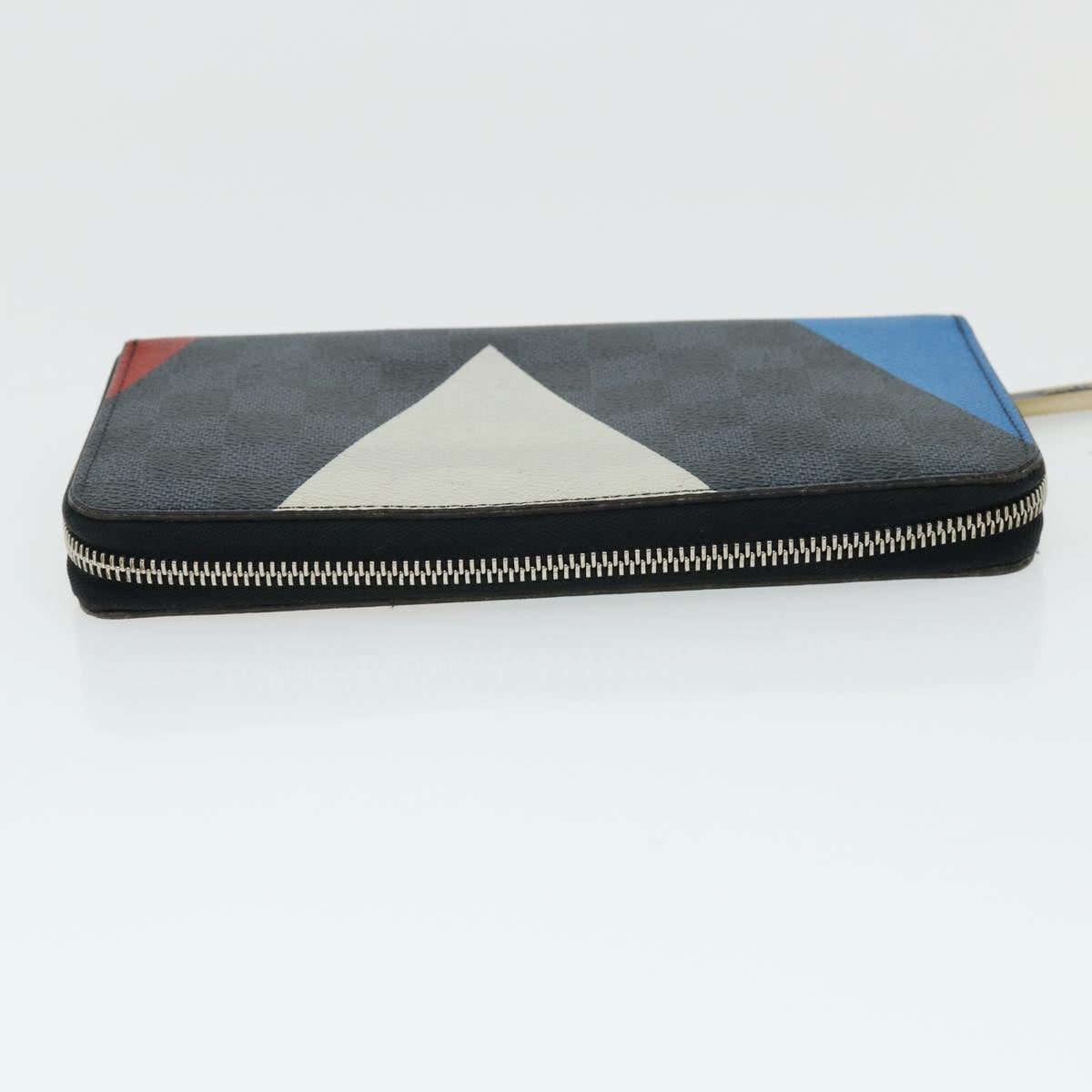 LOUIS VUITTON Damier Cobalt AmericasCup Zippy Organizer Long Wallet N41631 31431