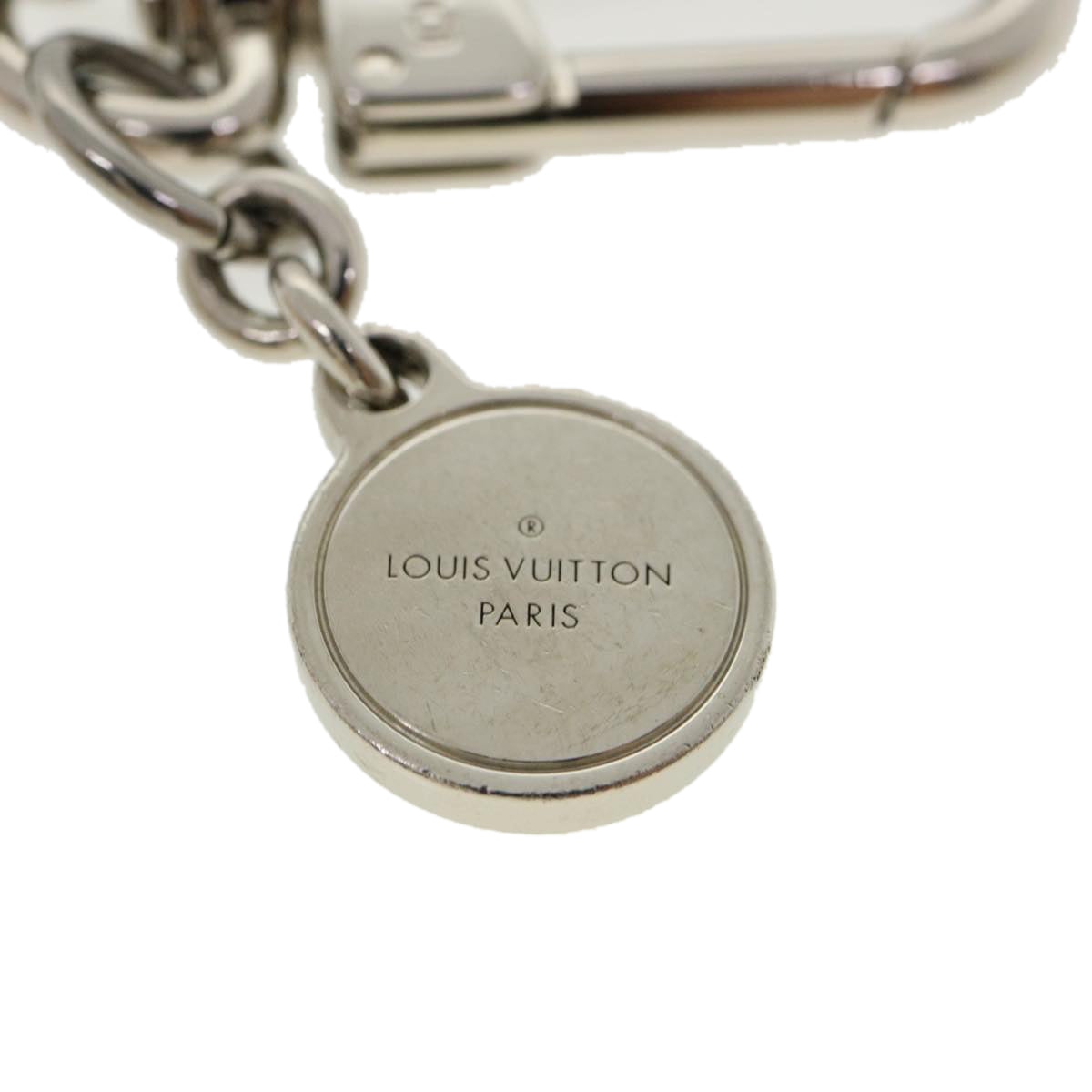 LOUIS VUITTON BijouxSac・LV Dog Key Holder metal Silver M00747 LV 31437