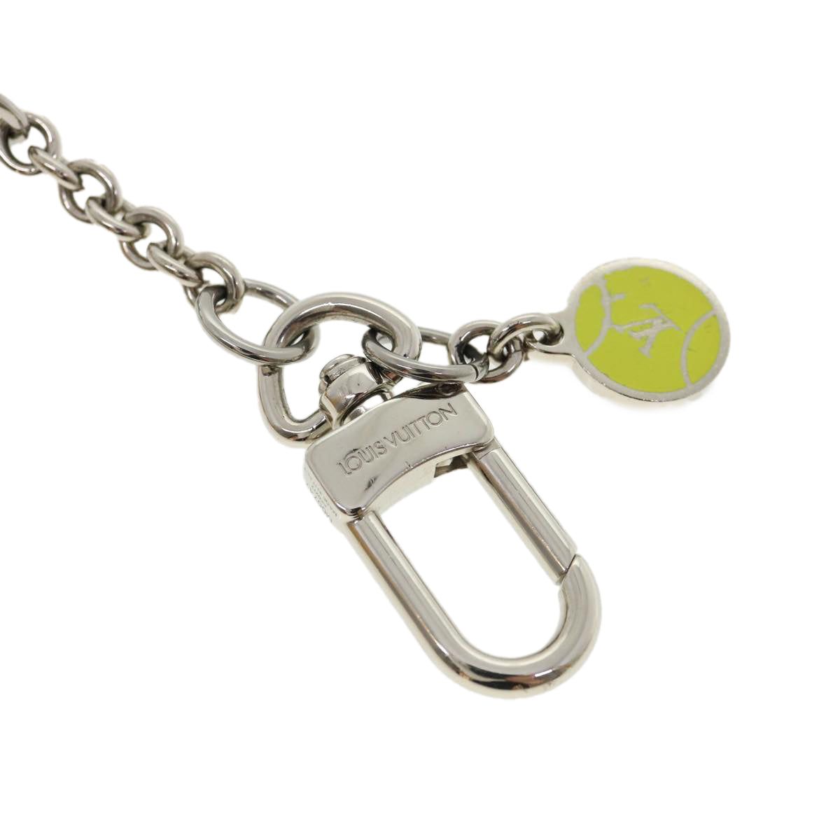 LOUIS VUITTON BijouxSac・LV Dog Key Holder metal Silver M00747 LV 31437