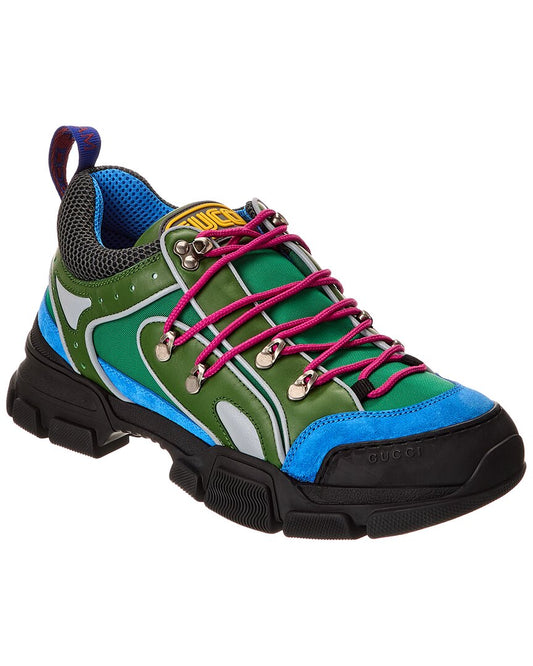 Gucci Flashtrek Canvas & Leather Sneaker