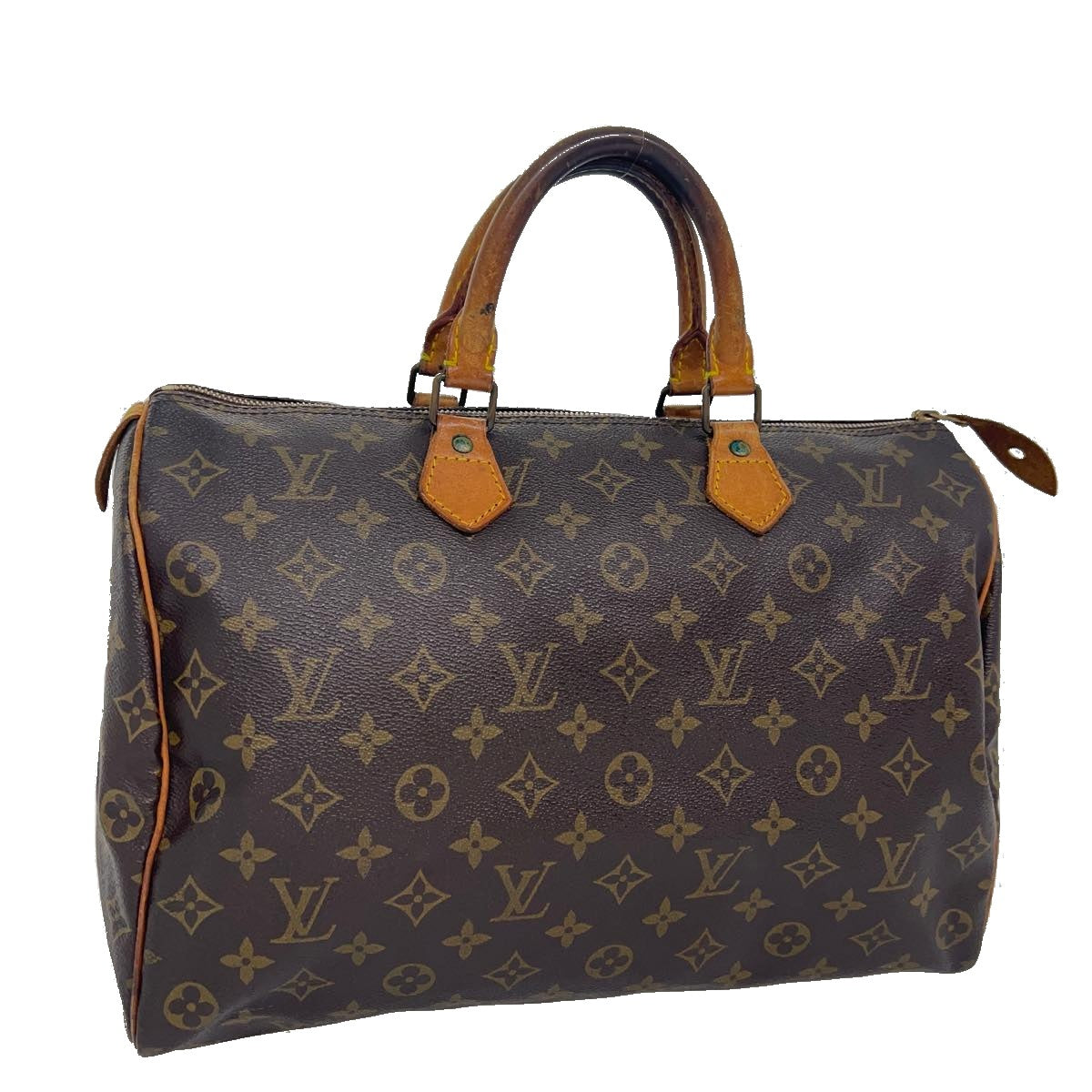 LOUIS VUITTON Monogram Speedy 35 Hand Bag M41524 LV 31461